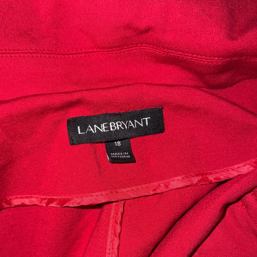 Lane Bryant Red Jacket - Picture 4 of 4